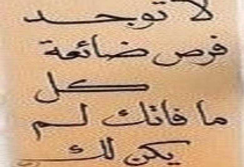 
<span>الفرص الضائعة</span>
