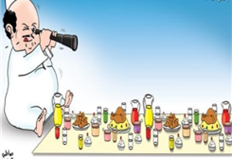 
<span>رمضان.. غذاء للأرواح لا للبطون</span>

