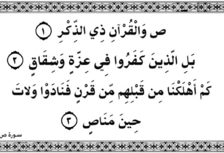 
<span>"وانطلق الملأ منهم أن امشوا واصبروا على آلهتكم إن هذا لشيء يراد"</span>
